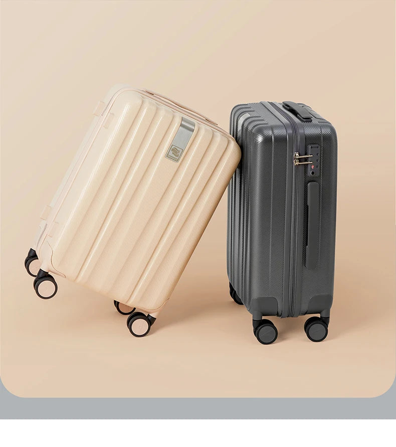 Best Spinner Luggage Suitcase PC Trolley Case Travel Bag Rolling Wheel Carry-On Boarding Men Women Luggage Trip Journey H80002