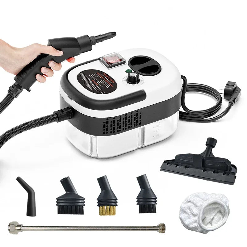 High And Temperature Handheld Steam Cleaners Air Conditioner Kitchen Hood Car Steam Clean Machine Floor and More Cleaning