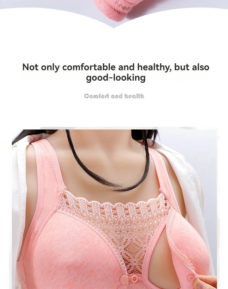 Cotton New Breastfeeding Bras Maternity Nursing Bra for Feeding Clothes for Pregnant Women Maternity Underwear Pregnancy Clothes