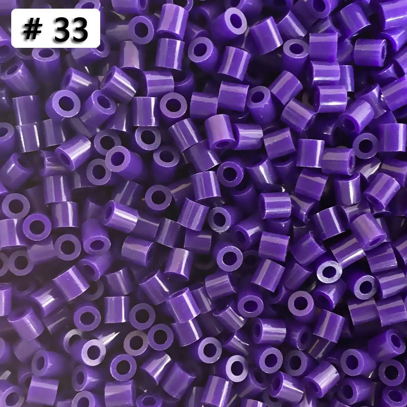 5MM 1000PCs Pixel Puzzle Iron Beads for kids Perler Hama Beads Diy High Quality Handmade Gift toy Fuse Beads