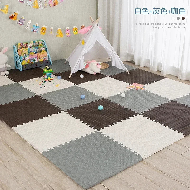 16/18Pcs Baby Puzzle Floor Kids Carpet EVA Foam Baby Blanket Educational Toys Play Mat Rubber Crawling Mat playmat 30x30x1CM New