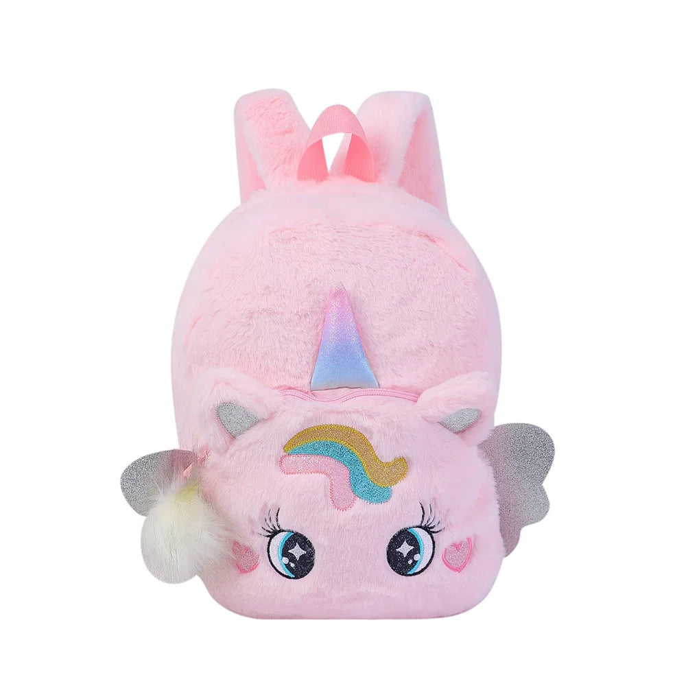 Personalized Custom name Embroidered Newborn letter Nursery Baby Unicorn tie dye backpack  Bag Gifts for Boy Girl children