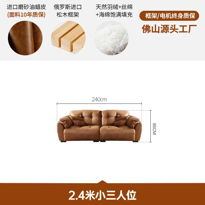 Luxury Loveseat Electric Sofa Strong Full Size Brown Lazy Recliner Chair Lounges Sleeper Designer Woonkamerbanken Furniture