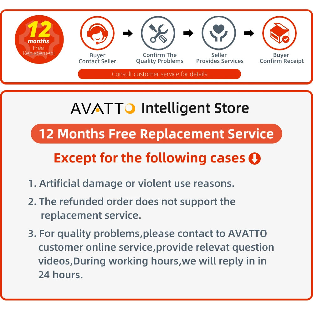 AVATTO Tuya WiFi/Zigbee Smart Light Switch, Neutral Wire/No Neutral Wire Required Wall Touch Switch Work with Alexa, Google Home