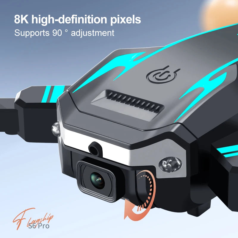 KBDFA G6 Drone Professional  4K HD Camera 8K No GPS Obstacle Avoidance RC Helicopter Brushless WIFI FPV Foldable Quadcopter Toys