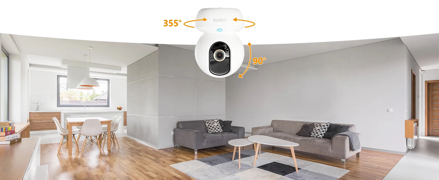 IMOU Indoor Wifi Camera Ranger RC 3MP 5MP One-touch Call Baby Montior Two Way Talk Security IP Camera Video Surveillance