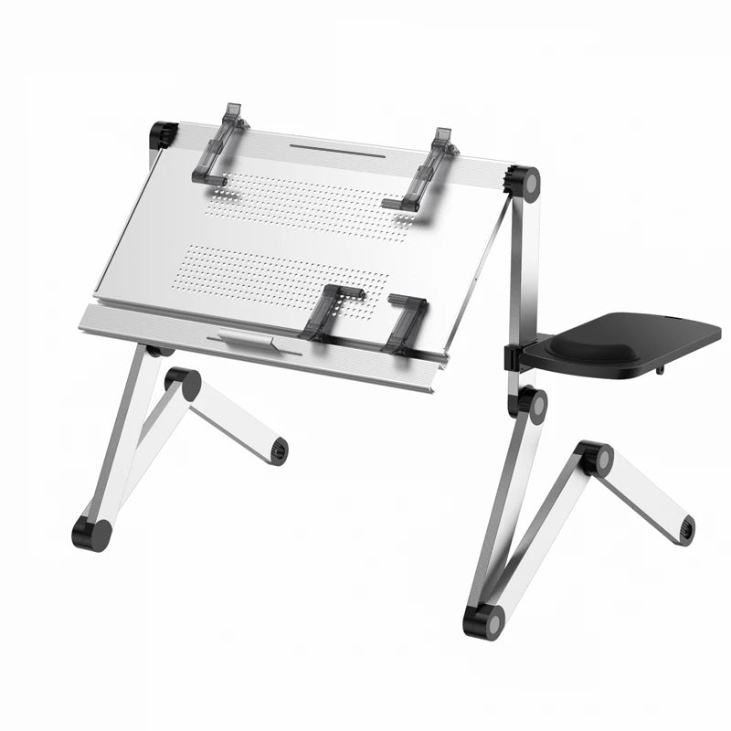Lying Flat on The Bed, Laptop Desk, Foldable Tablet Stand, Adjustable and Movable, Writing Desk for Lying Down Desk Table