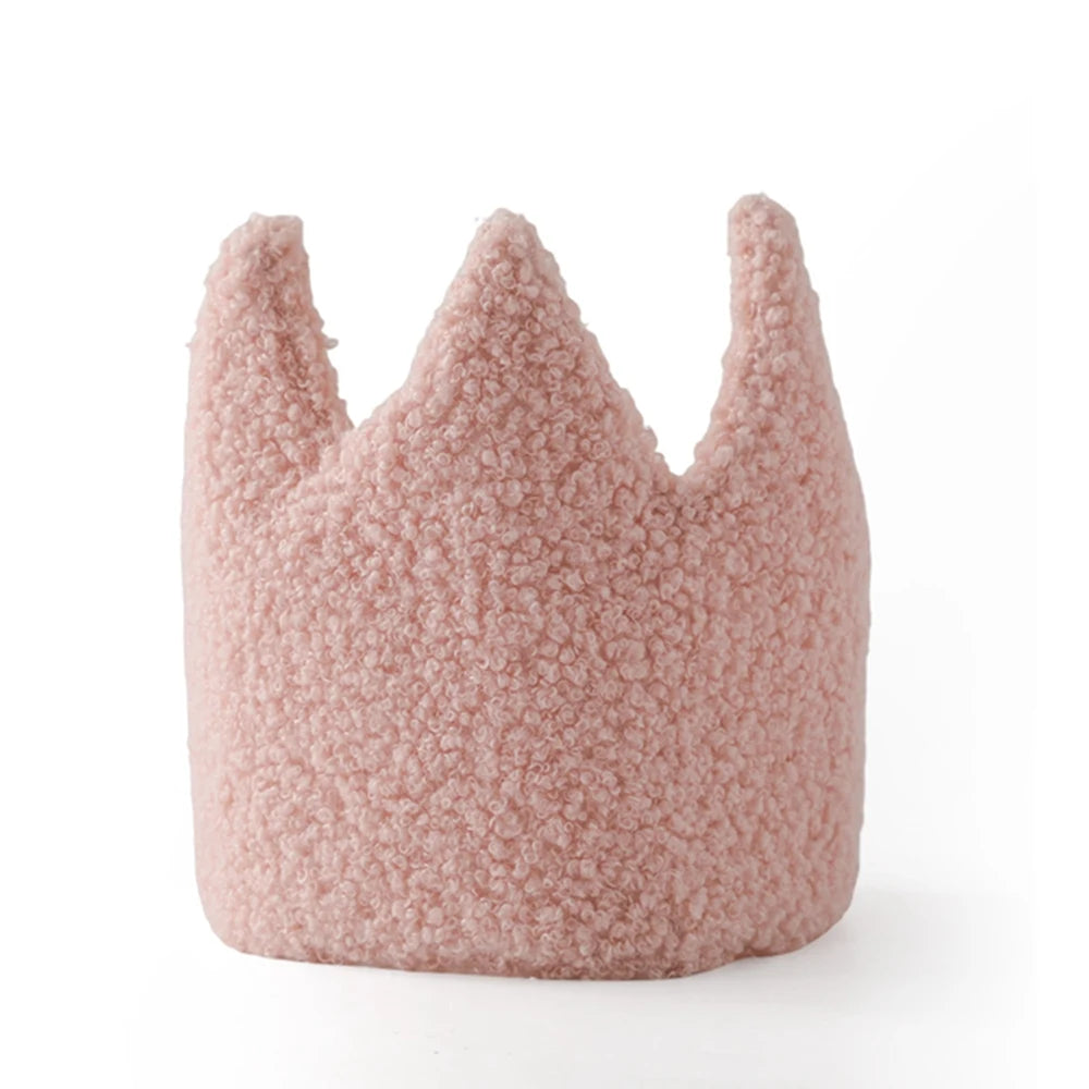 Baby Teddy Velvet Balloon Crown Hat Headwear Star Fairy Stick Happy Birthday Party Decoration Newborn Photography Accessories