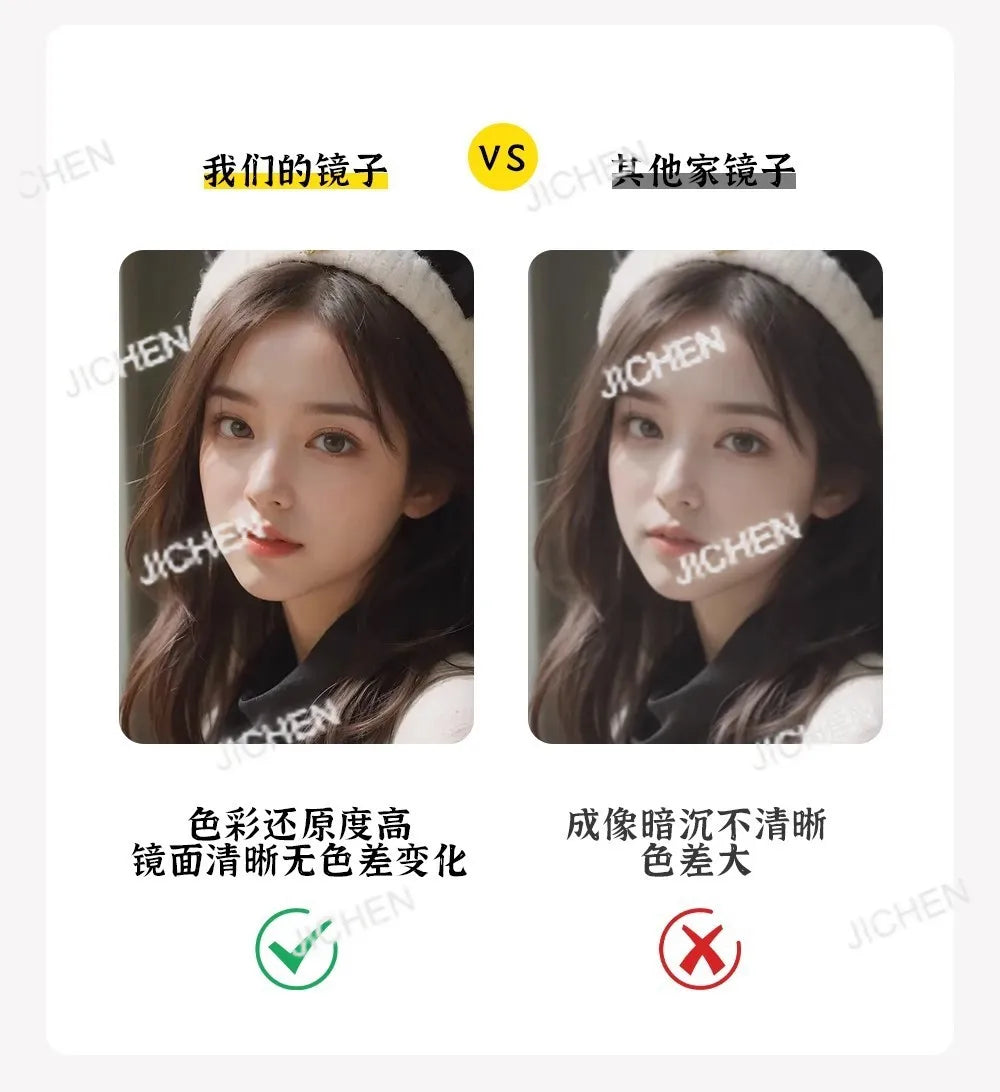 Wave rotating full-length mirror Vertical movable full-body floor mirror Magazine bookshelf Rotating storage fitting mirror