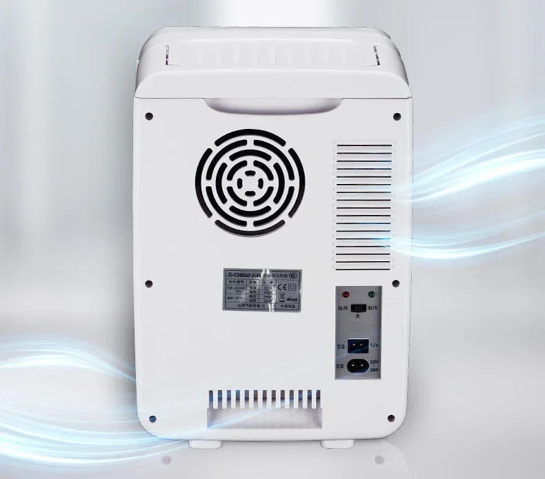 12L Portable Mini Refrigerator Student Dormitory Heating And Cooling Cosmetics Car Home Dual-Use Refrigeration And Preservation