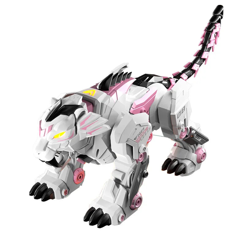 Jjrc R38 Smart Mechanical Tiger Robot Toy Electronic Pet With Touch Gesture Sensing Cross-Border Dancing Stunt Gift For Kids