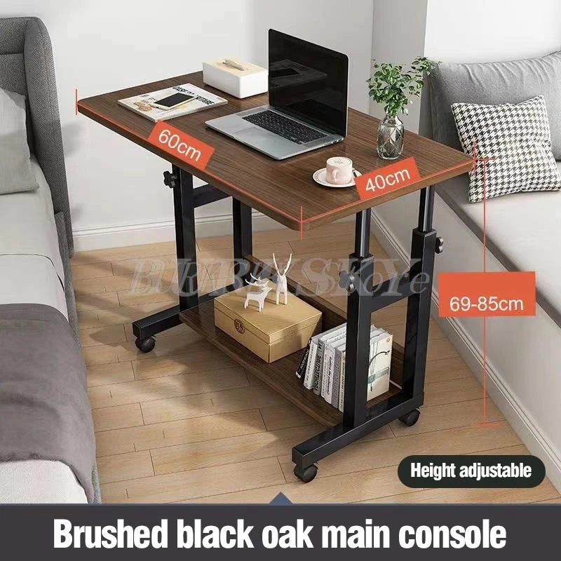 Simple Laptop Desk Lazy Bed Desk Learning Simple Small Table Learning Table Movable Bedside Adjustable Portable Laptop table