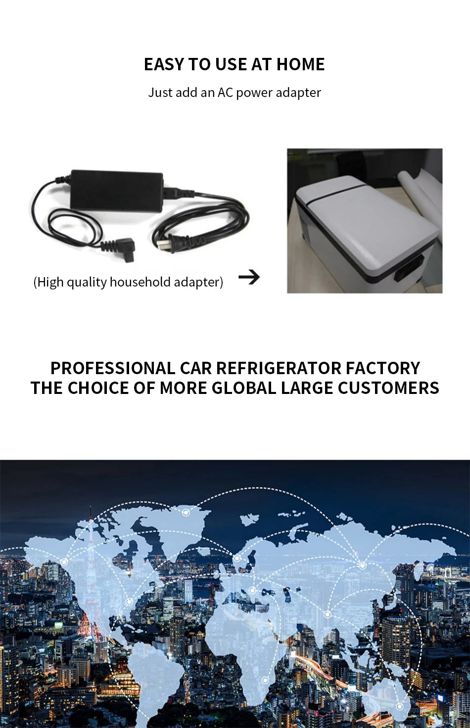 Car refrigerator compressor large truck refrigerated freezer car home dual-use refrigeration mini small freezer 12V24V