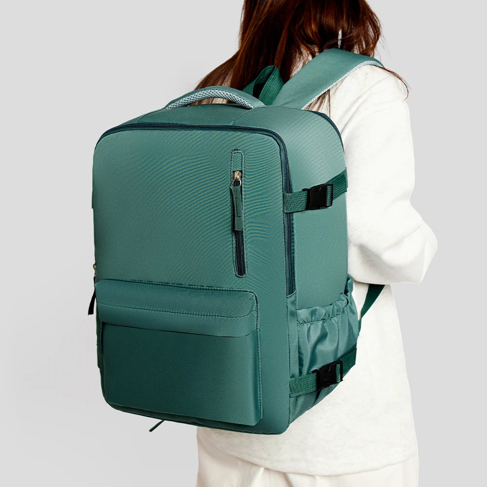 Travel Backpack Airline Approved Low-Cost Airline Solid Color Leisure Large Capacity Commuter Computer Bag Backpack