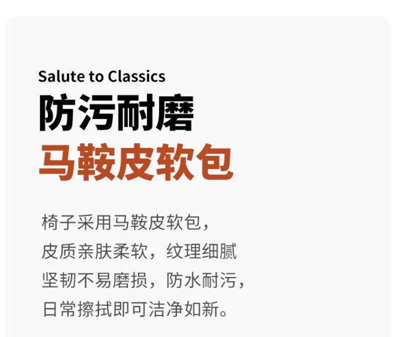 Nordic Light Luxury Office Chair, Home Lift Computer Chair, Simple Ergonomic Chair, Bedroom Backrest Leisure Chair