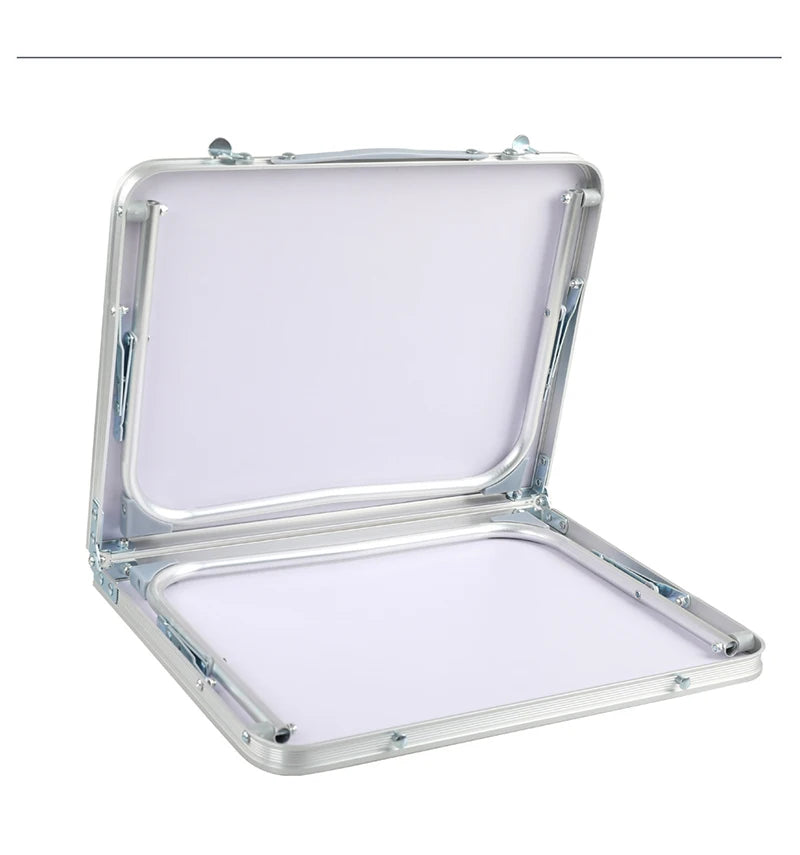 Mini Folding Table Outdoor Aluminum Table Camping Density Board Table Portable Picnic BBQ Small Table Computer Table