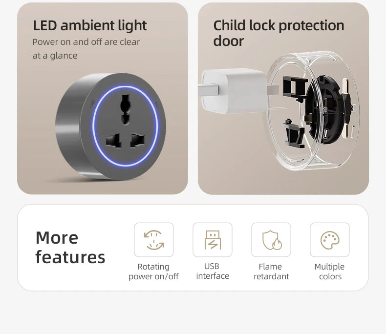 Universal Home Kitchen Bathroom Office Sockets Pop Replaceable High-end Quality Wall Power Track Socket EU UK FR US THA Standard