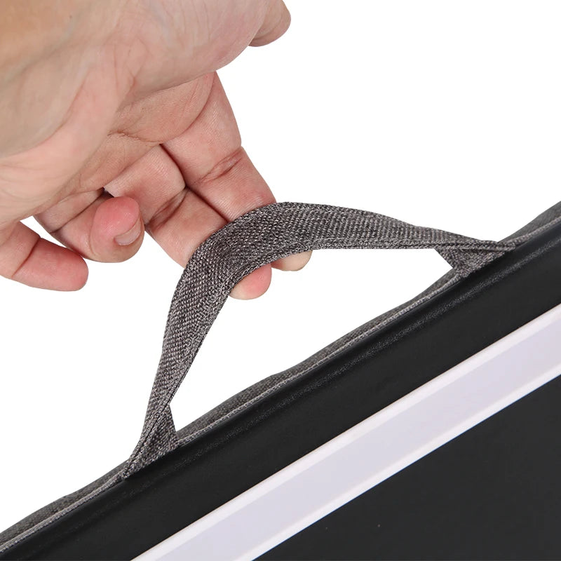 MUMUCC Multifunctional Laptop Desk With Cushion and Filled with Foam Particles, Small Pillow Table, Hard Mouse Pad Large