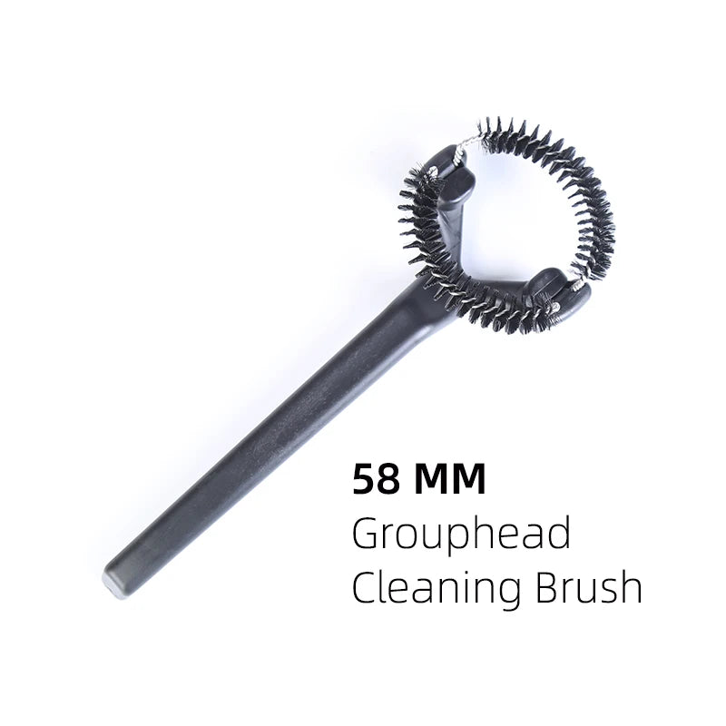 Coffee Machine Brush Cleaner Removable Coffee Maker Espresso Group Head Cleaning Round Brushes Cleaning Tool