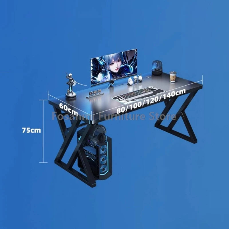 Compact Office Desk and Chair Set Computer Ergonomic Mesh Chair Table for Gaming Writing Modern Home Furniture Desks Chairs Sets