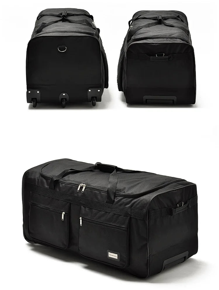 32"40" inch Large Capacity Trolley luggage Rolling Luggage Waterproof Oxford Duffel Bag Trolley bag With wheels Travel Suitcase