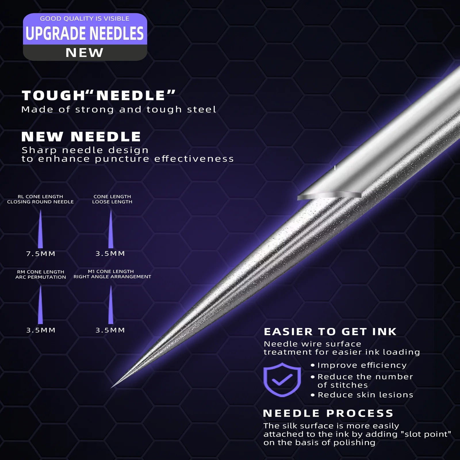 POSEIDON Tattoo Gun Kit Tattoo Supplies Makeup Complete Tattoo Pen Kit Professional Tattoo Kit Wireless Power Tattoo Machine Kit