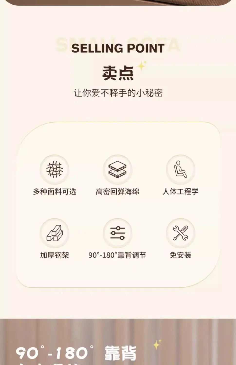 Foldable Lazy Sofa Tatami Backrest Single Seat Cushion for Bedroom Balcony Window Chair - Compact Living Space Seating