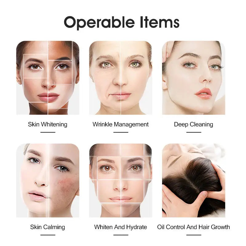 Cleaning Deep Peeling Jet Portable Scalp Care Machine Aqua Hydro Facial Skin Face Lifting