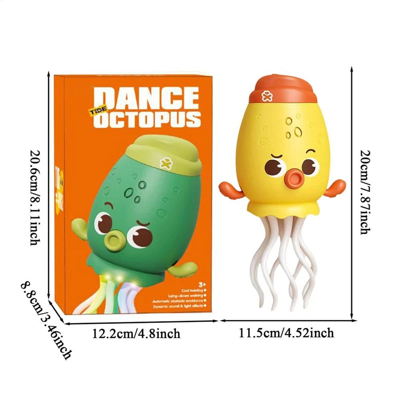 Dancing Octopus Electronic Pets Luminous Fidget Toys Interactive Antistress Stress Relief Toy for Toddler Baby Children Adult