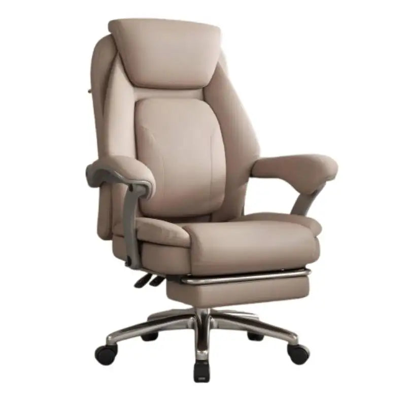 Foot Rest Ergonomic Office Chair Comfortable Designer Relax Luxury Swivel Office Chair Pliable Wheel Sillas Escritorio Furniture