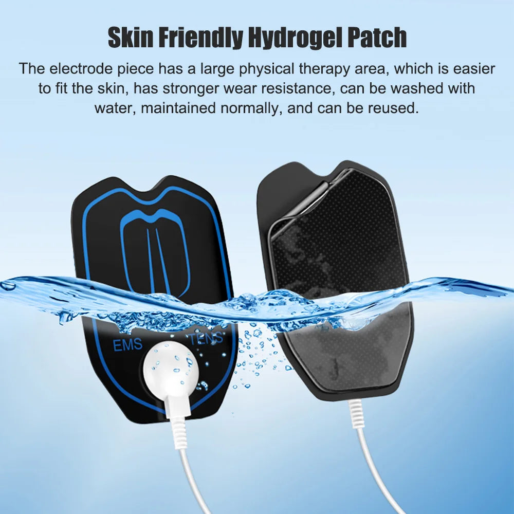 LCD Display Tens Muscle Stimulator Electric EMS Pulse Acupuncture Body Massage Therapy Slimming Relax Machine Electrostimulator