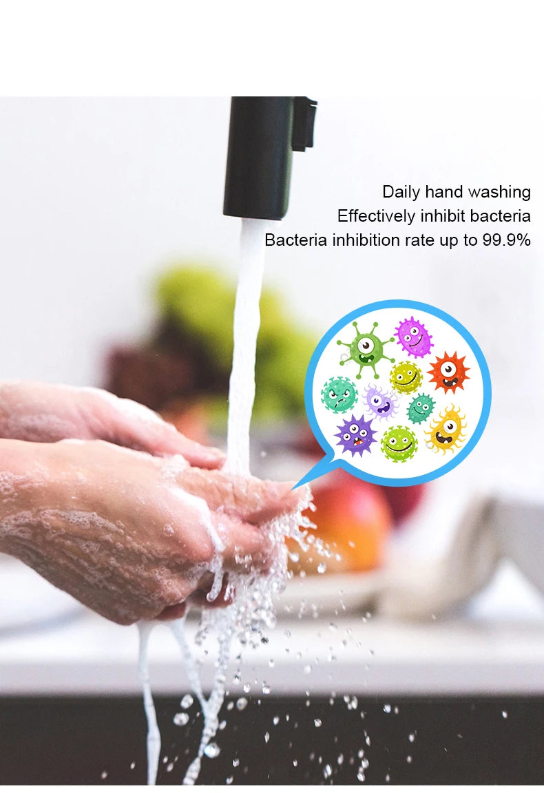 350ML Touchless Automatic Soap Foam Dispenser USB Rechargeable Foam Hand Washer Machine Bathroom Infrared Sensor Soap Dispenser