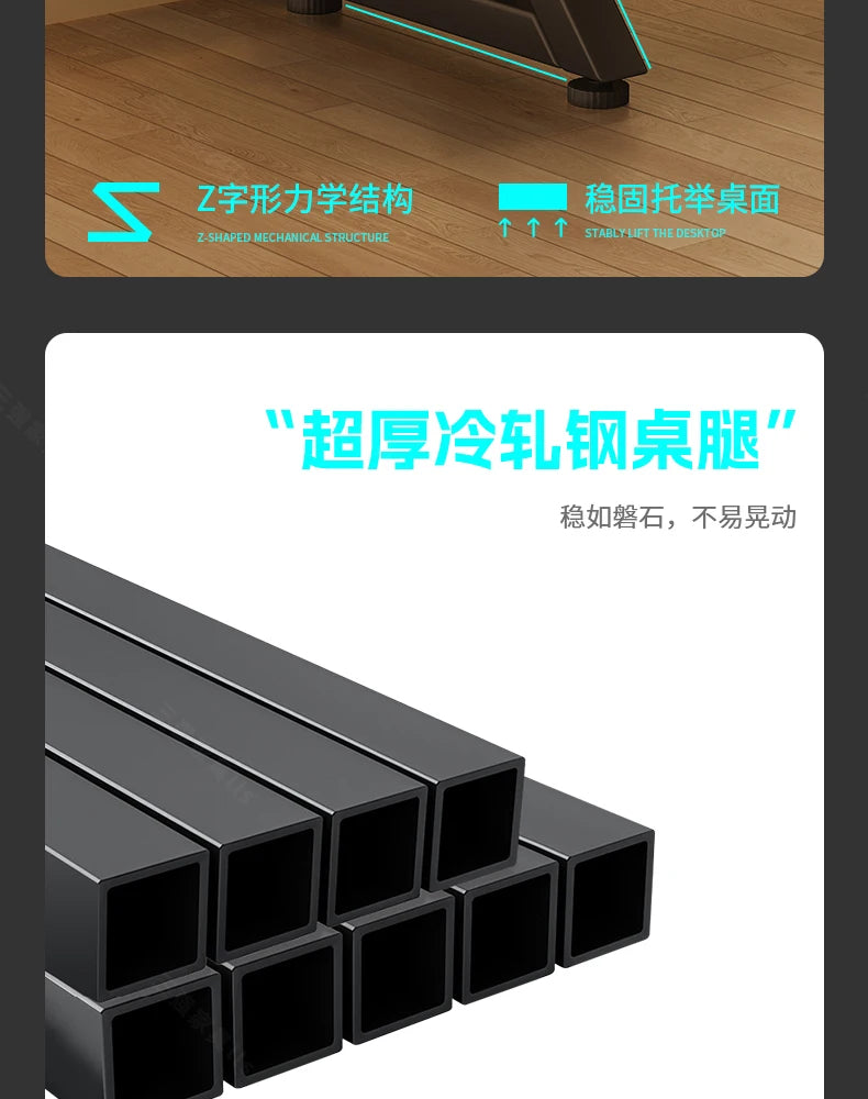 Hidden Aesthetic Office Desk Unique Living Room Musical Studio Office Desk Reception Vanity Mesa Ordenador Home Furniture