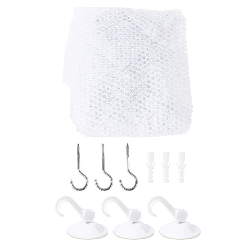 S/M/L Cute Children Bedroom Toys Hammock Net Stuffed Animals Toys Hammock Net Organize Storage Mesh Holder swing Storage Boxes