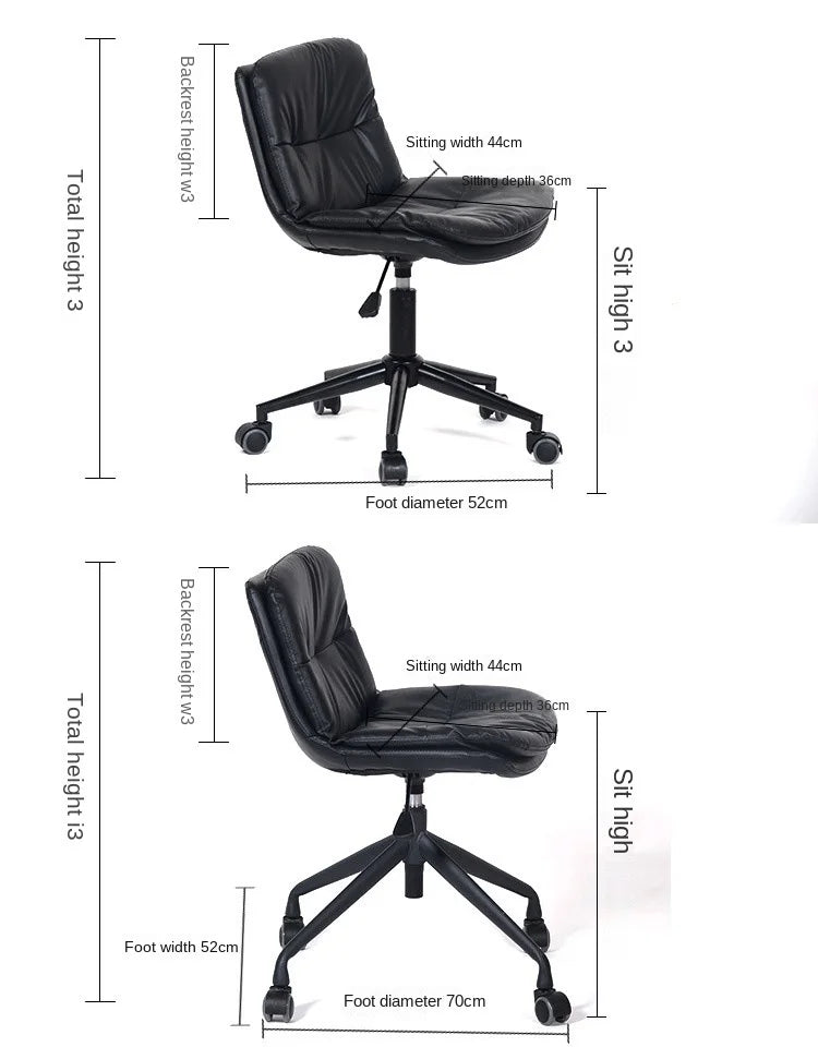 Modern Simple Style Home Office Chair Small Beautiful Desk Chair Students Comfortable Sedentary Computer Lounge Chair News