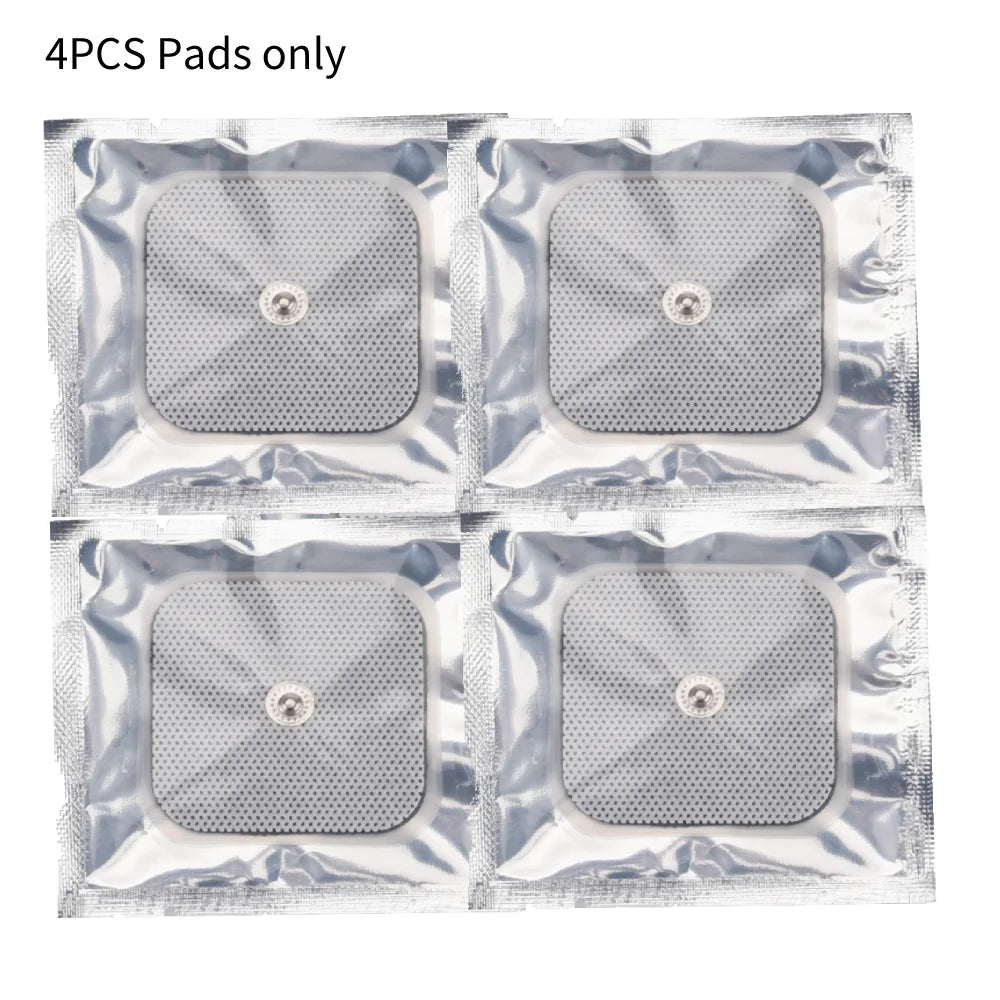 EMS TENS Electrode Pads Back Neck Body Massager Low Frequency Nerve Muscle Stimulator Relaxation Treatment Electrostimulator