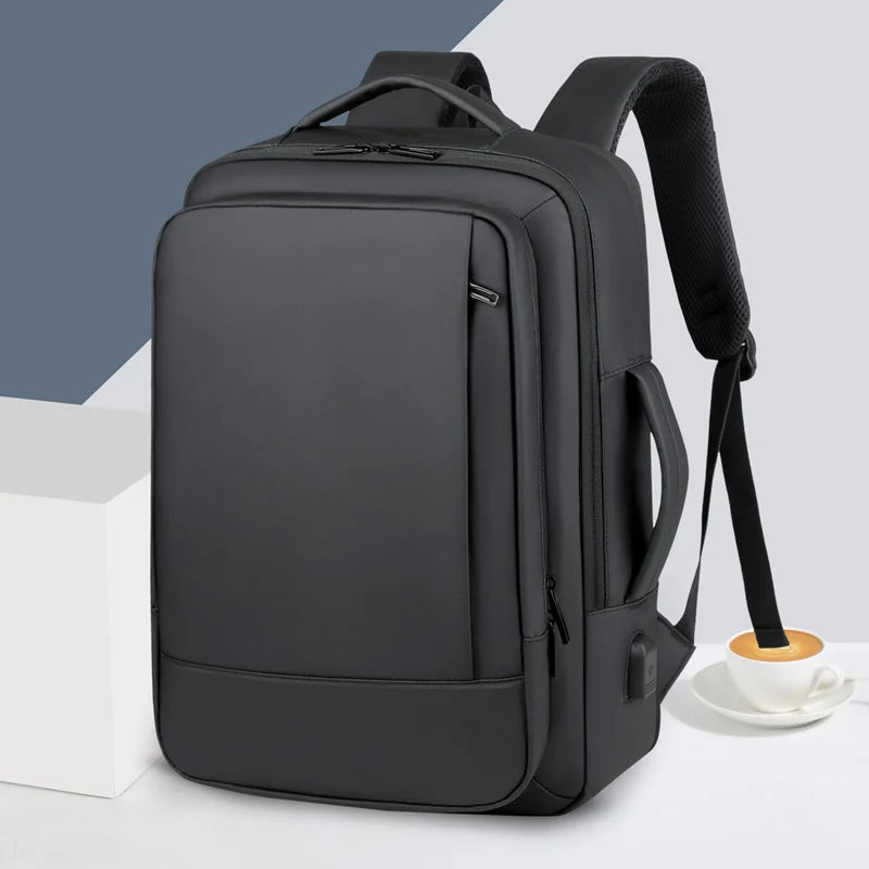 Rilibegan Men Travel Backpack Expand Oxford Big Capacity USB Charge Business Male Backpacks Computer Men Backpacks