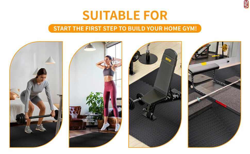 Massage Cushion EVA Foam Puzzle Exercise Mat for Home Gym, Interlocking Gym Floor Mats with Non-Slip Surface Acupressure Mat