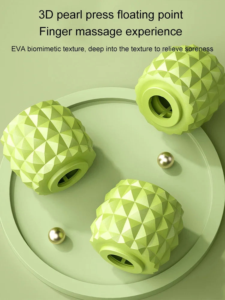 Leg Slimming and Muscle Relaxation Circular Roller with 12 Wheels, Thigh Slimming Massage Tool, Leg Clamp for Slimming