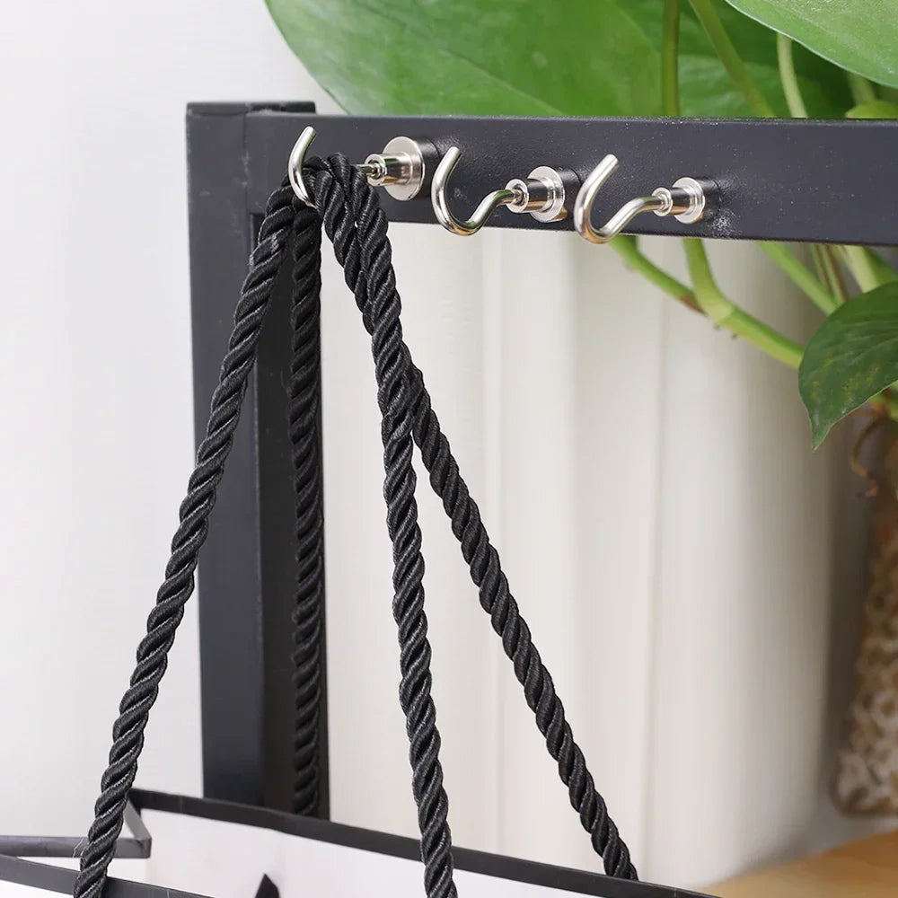 Magnet Ring Multipurpose Storage Hook Stainless Steel Home Hook Bathroom Hook Kitchen Garden Magnetic Home and Decoration Iman