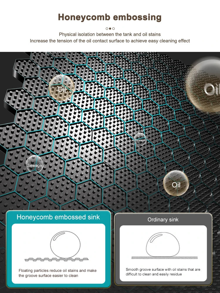 Kitchen Sink Stainless Steel Waterfall Sinks Extra Large Single Slot with Digital Display Faucet Set For kitchen