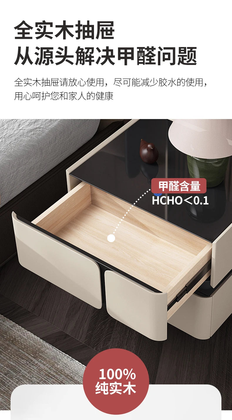 Modern Quality Nightstand Delicacy Nordic Storage Italian Bedside Table Beauty Trendy Mesa De Cabeceira Para Quarto Furniture