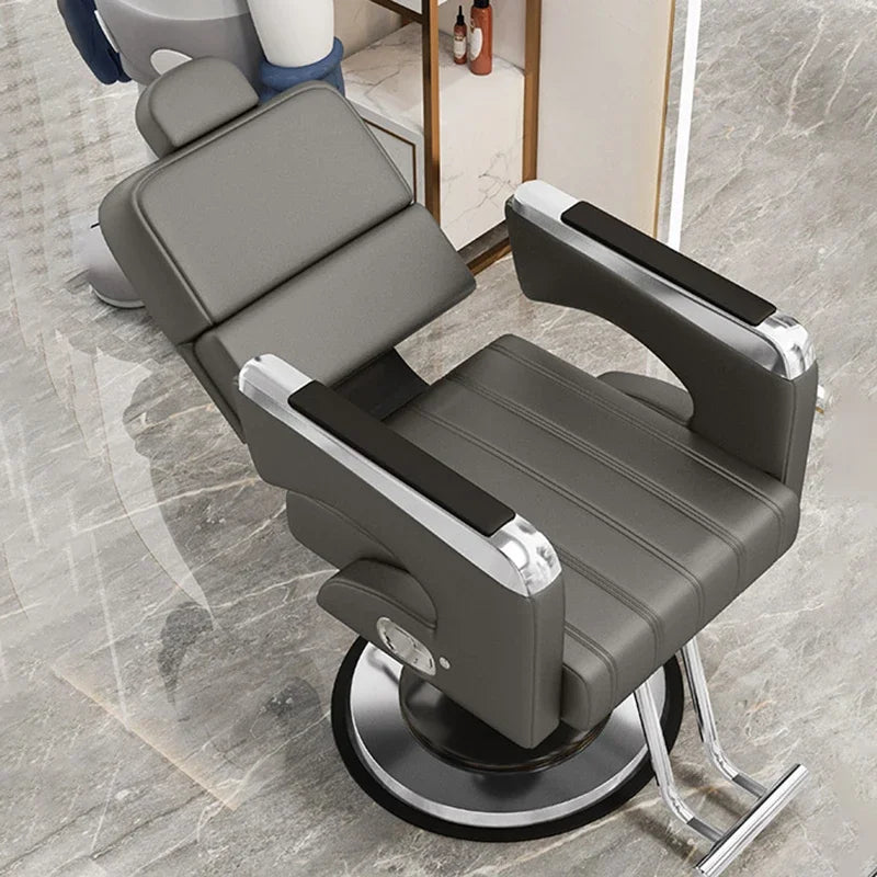 Barber Shop Barber Chair, 360° Rotatable, Hydraulic Lift Chairs, New Design, Customizable Hair Salon Store Furniture Wholesale