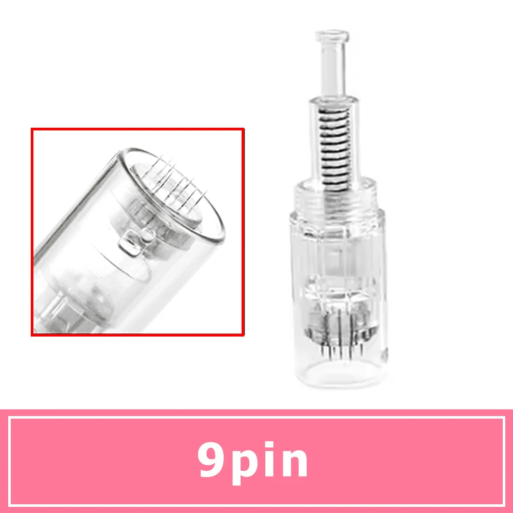 Professional Derma Pen Microneedle Pen With Needles Cartridges Skin Care Device Wireless Microneedling Machine Beauty Tool