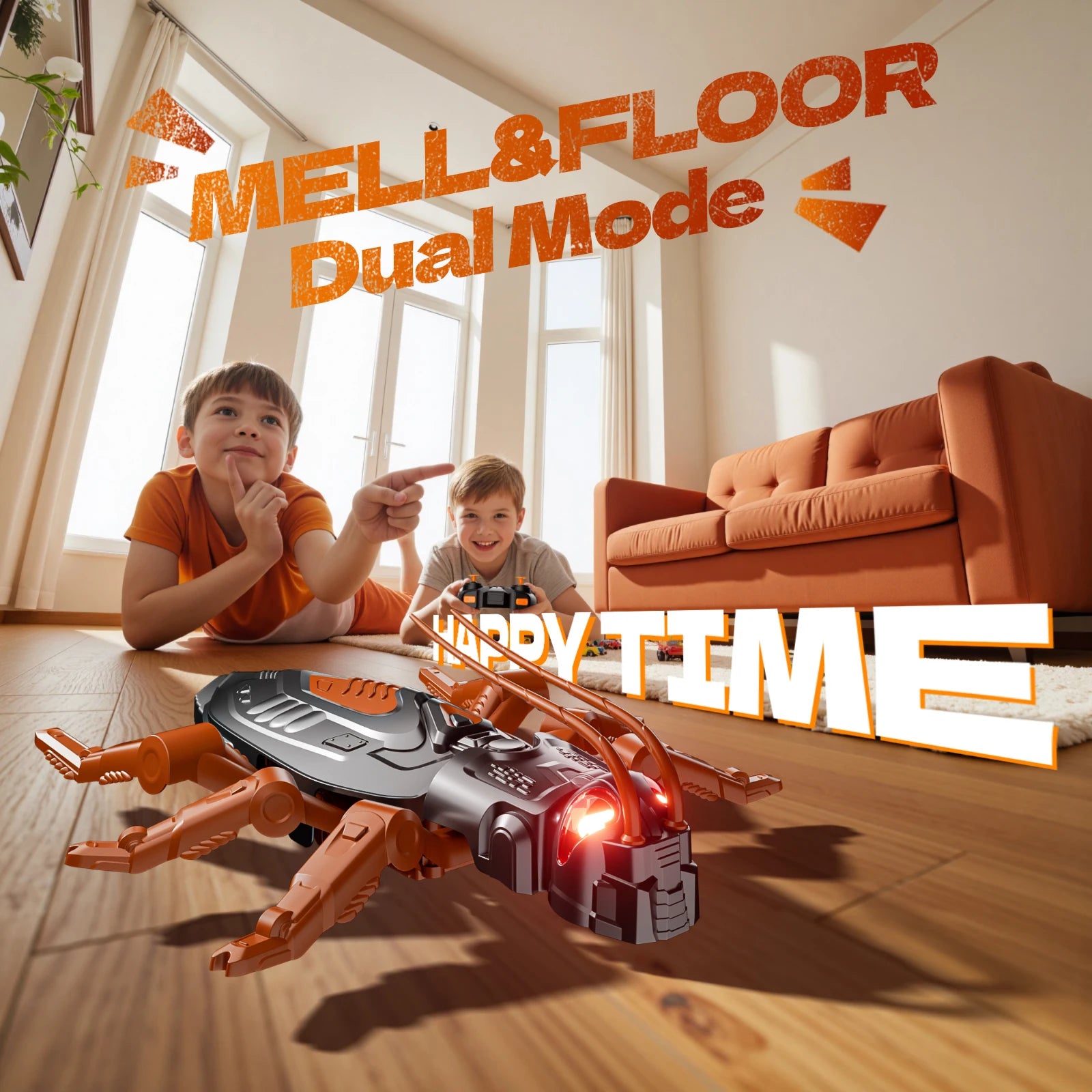 RC Gecko Toy Wall Climbing Cockroach Spider Animal Electric Remote Control Lizard Wall Climbing Car Children's Halloween Toys