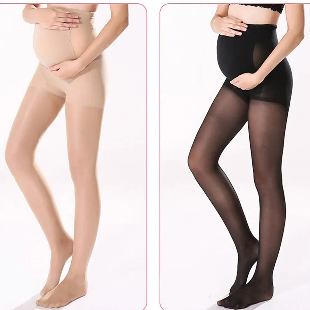 Hot Adjustable Maternity Leggings Pregnancy Clothes Maternity Pants Pregnant Women Pantyhose Silk Stockings Maternity Clothes