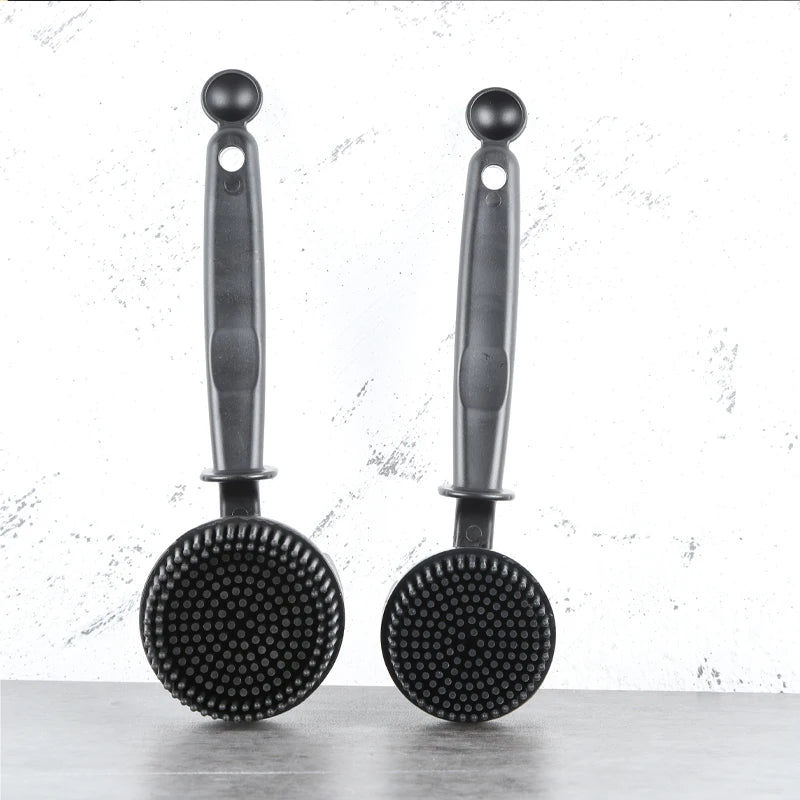 51mm 58mm Espresso Machine Cleaning Brush Tool Silicone Cleaning Bristle Tools