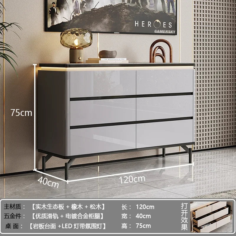 Simple Space Saving Cabinets Living Room Portable Storage Modern Trendy Display Cabinet Simple Luxury Vitrina Furniture