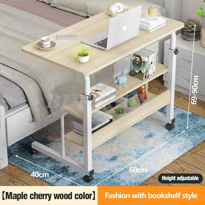 Simple Laptop Desk Lazy Bed Desk Learning Simple Small Table Learning Table Movable Bedside Adjustable Portable Laptop table