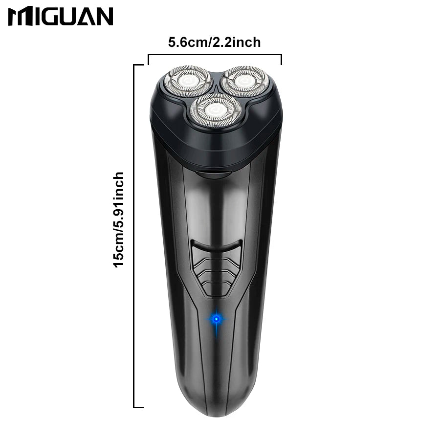 Electric shaver, rechargeable mini portable shaver, intelligent floating shaver, the choice of gift for men, Father's Day Gift
